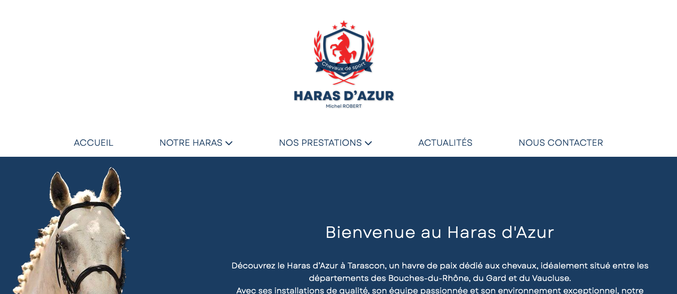 Site Haras d'Azur
